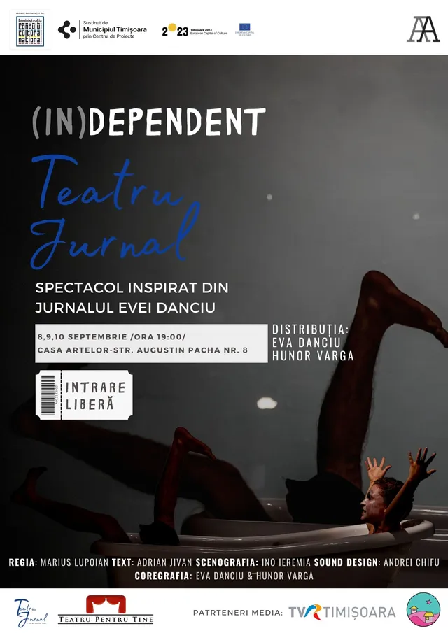 (In)dependent – spectacol de teatru-dans inspirat din jurnalul Evei Danciu