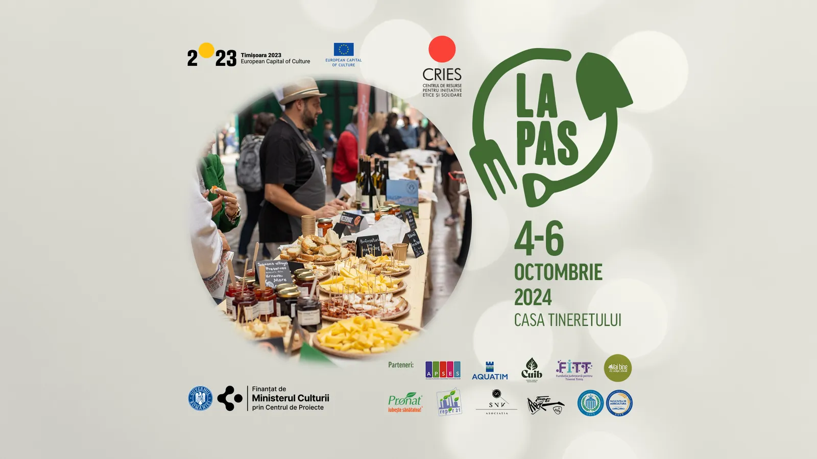 LA PAS 2024 - Festival de hrană și cultură sustenabilă