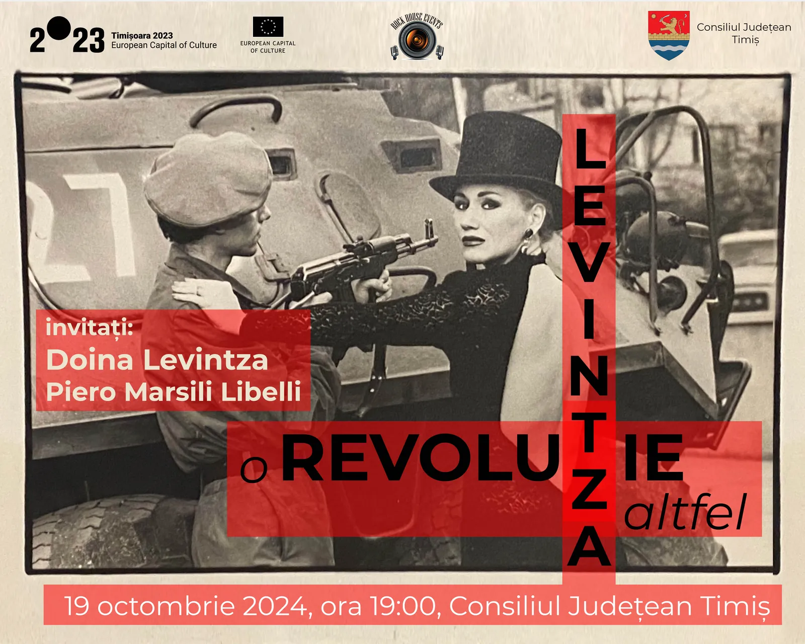 „Levintza – revolutzie altfel” | film documentar + vernisaj expoziție