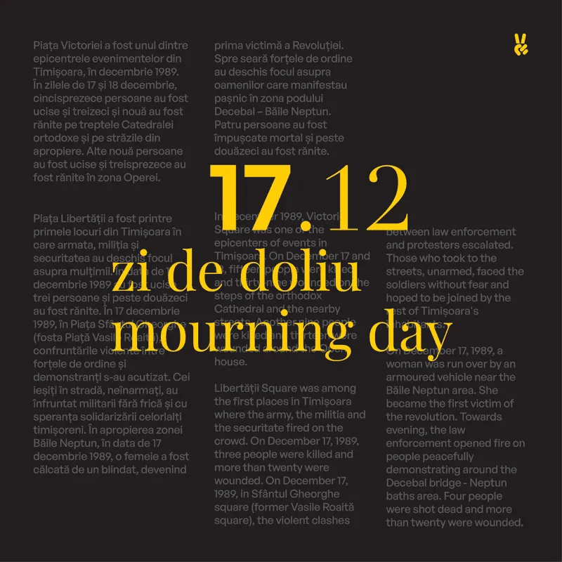 17 Decembrie - Zi de doliu