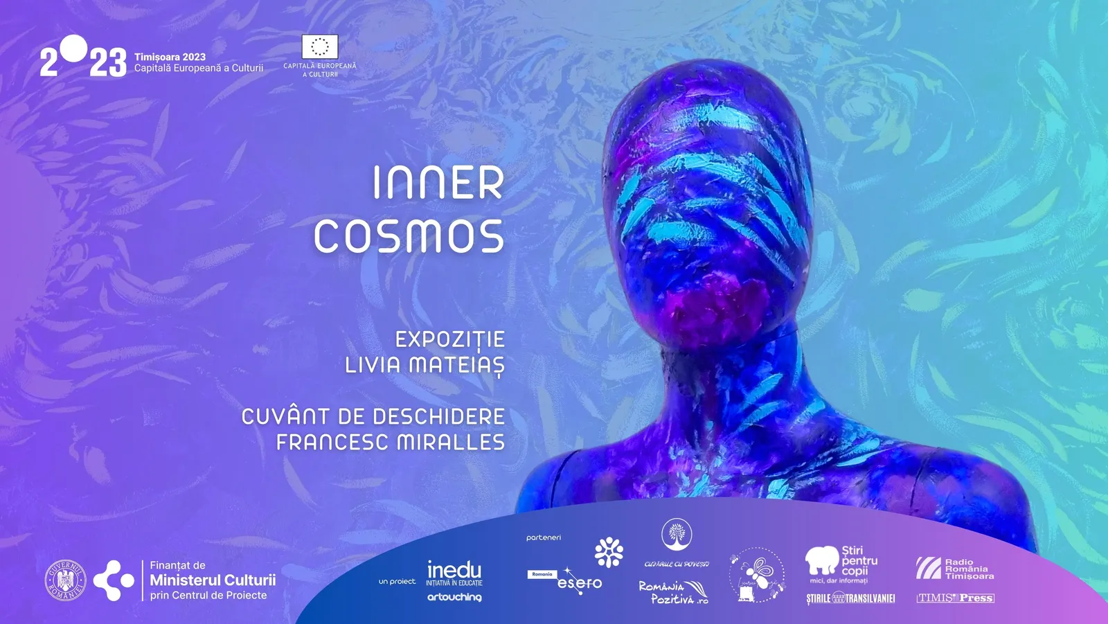Vernisaj Inner Cosmos: expoziție Livia Mateiaș