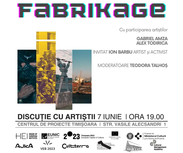 Discuție cu artiștii despre cultură în zonele industriale. Invitat: Ion Barbu