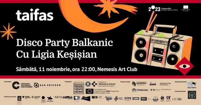 Disco Party Balkanic cu Ligia Keșișian | TAIFAS