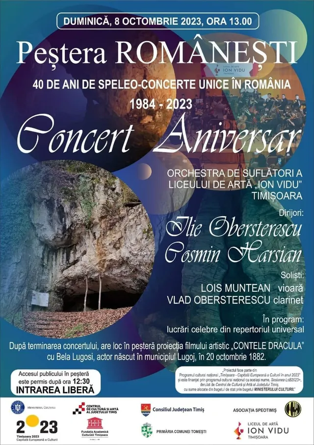 Concert Aniversar | Orchestra de Suflători a Liceului de Artă „Ion Vidu” din Timișoara