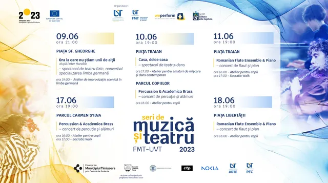 We Perform - Seri de muzică și teatru | Parcul Copiilor