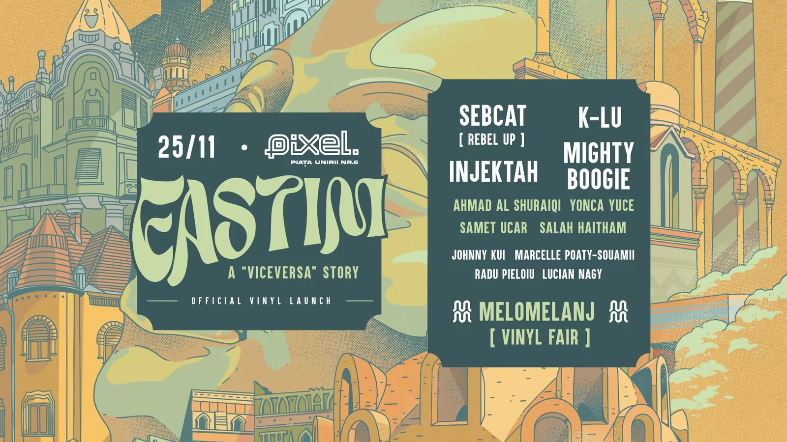 Eastim Vynil Launch in Timișoara