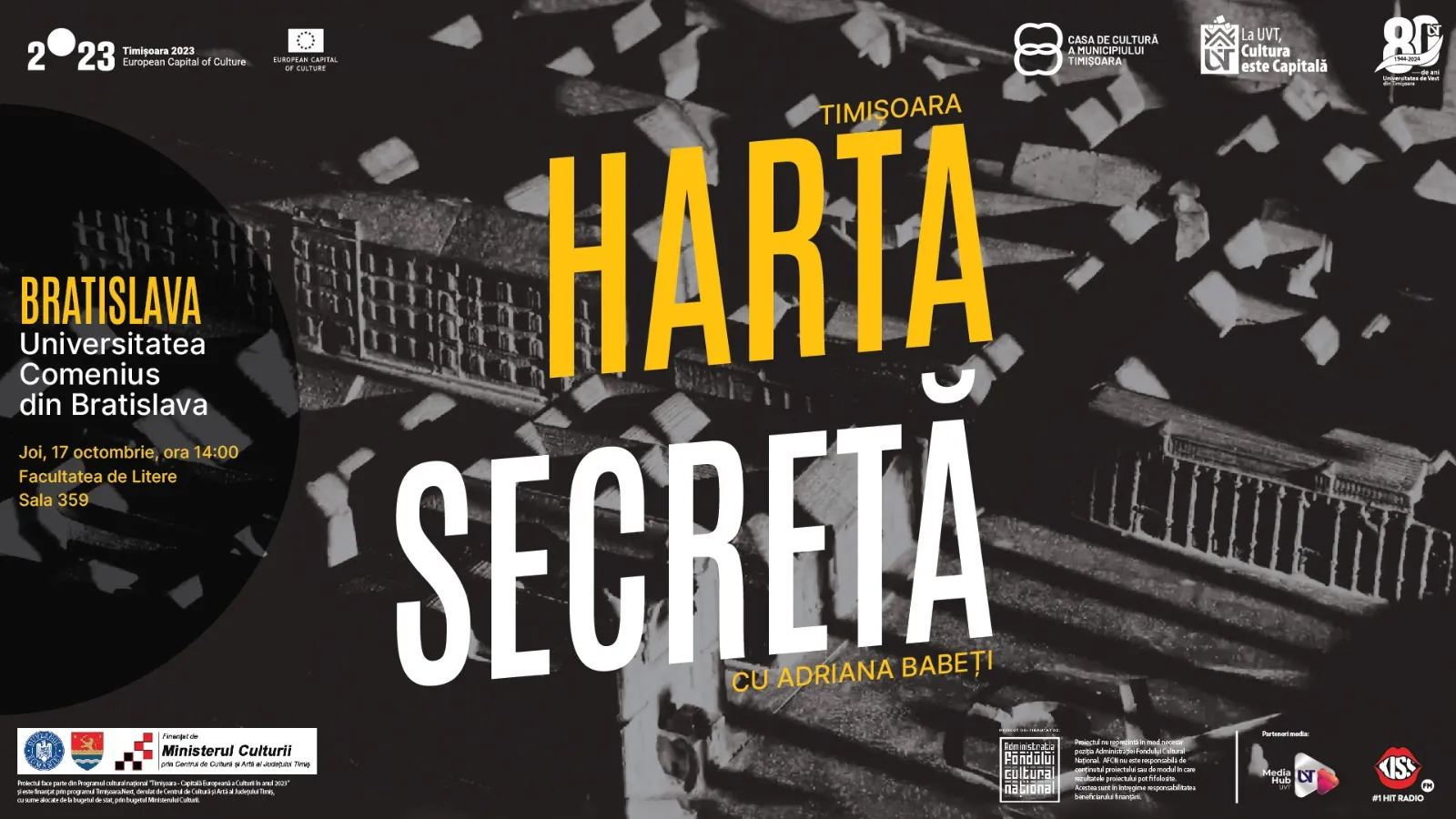 Turneu Cultural „Timișoara. Harta Secretă”