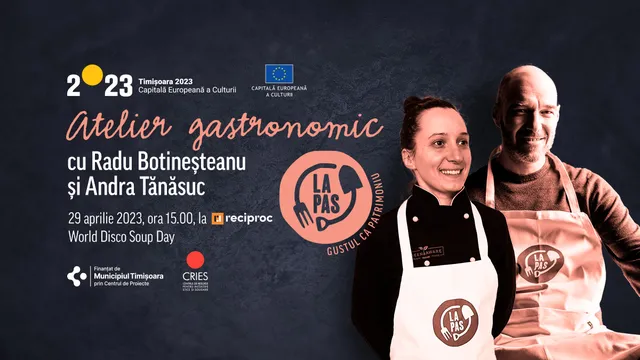Taste as Heritage: Gastronomic Workshop with Radu Botineșteanu and Andra Tănăsuc
