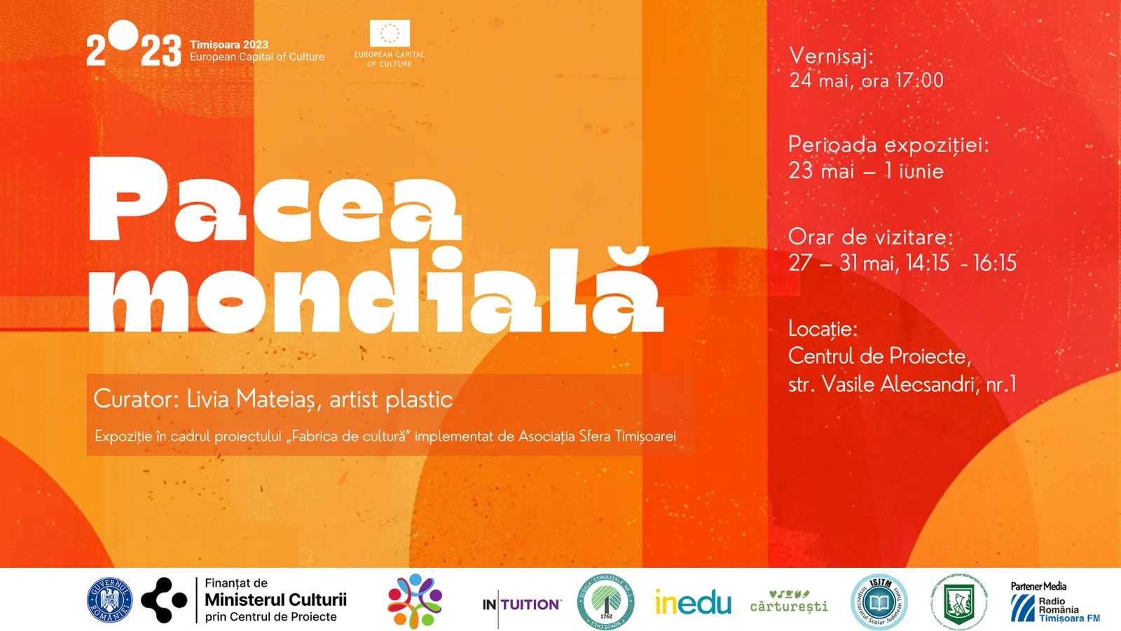 Vernisaj: „Pacea mondială” – Expoziție Manifest