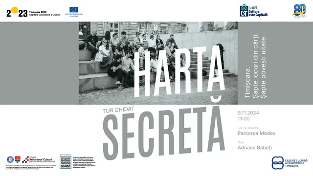 Tur Ghidat „Harta Secretă”, cu Adriana Babeți