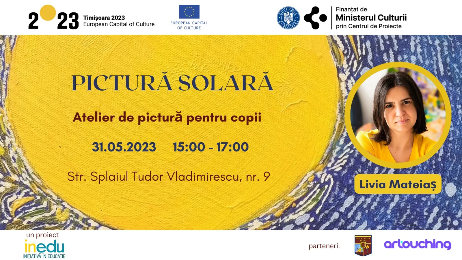 Pictură solară 3 - atelier de pictură pentru copii