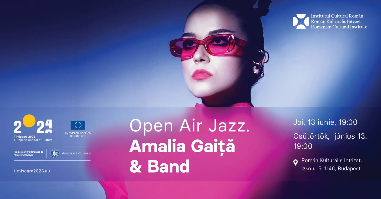 Open Air Jazz. Amalia Gaiță & band