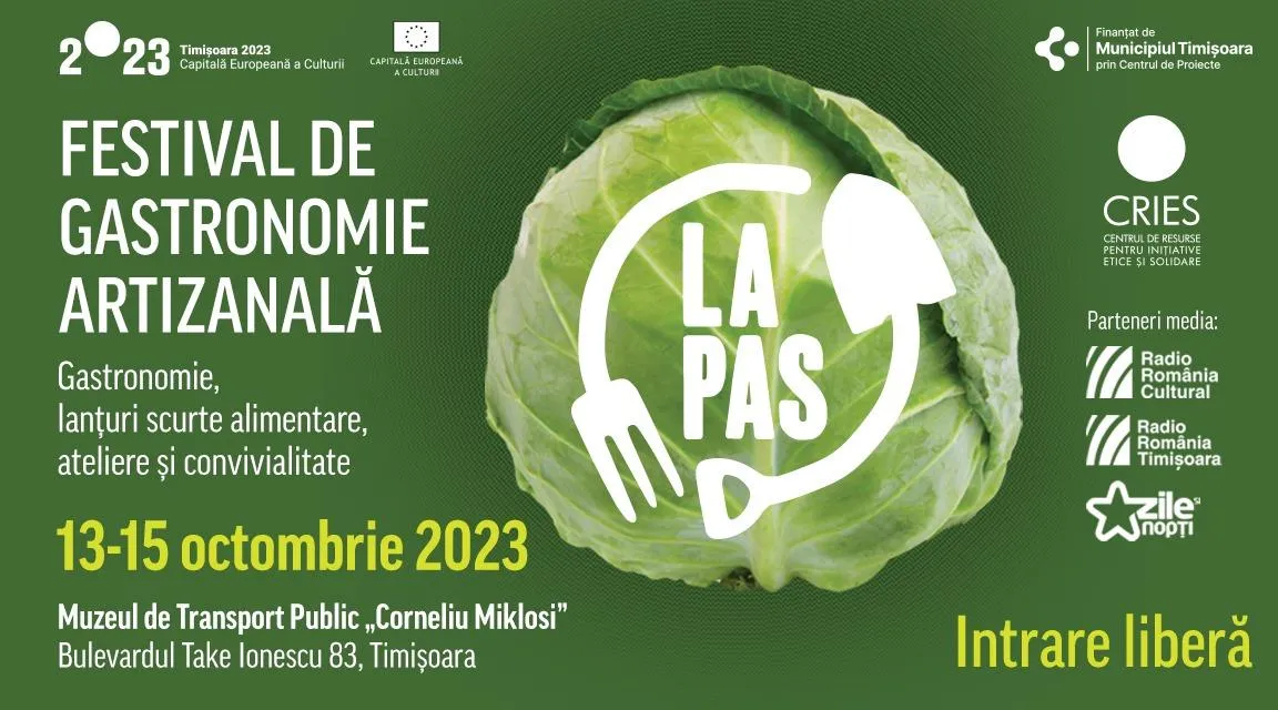 Festivalul La pas va avea loc în perioada 13-15 octombrie. Sursa imagine: Facebook La Pas