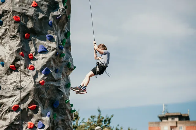 Climbing in the Children's Park with One Move