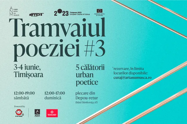 Tramvaiul Poeziei #3 la Timișoara