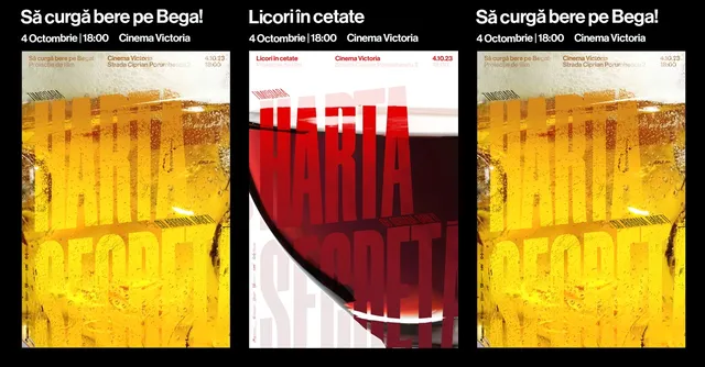 Timișoara. Harta secretă: „Licori în Cetate” și „Să curgă bere pe Bega!”