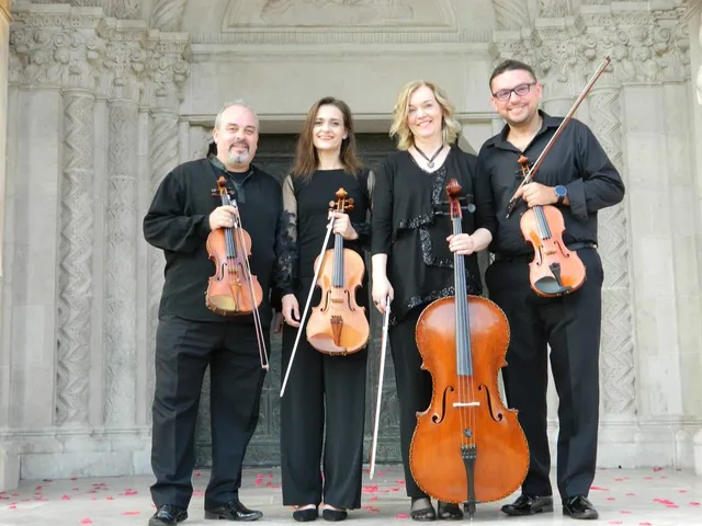 Chamber music concert performed Kosztándi String Quartet